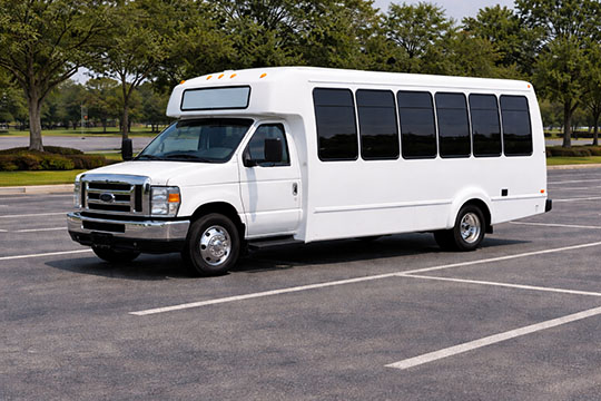 20-passenger minibus available for charter in Warren, MI